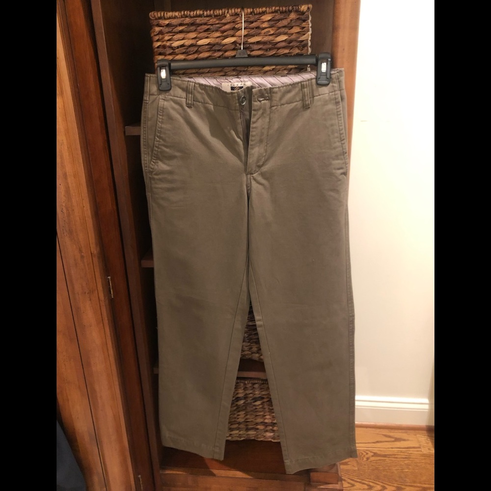 Men’s brown Joseph Abboud pants, size 30x30, 100% cotton